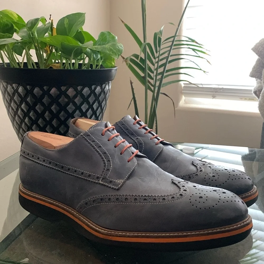 MERCANTI FLORENTINI Brogue Wingtip Derby.